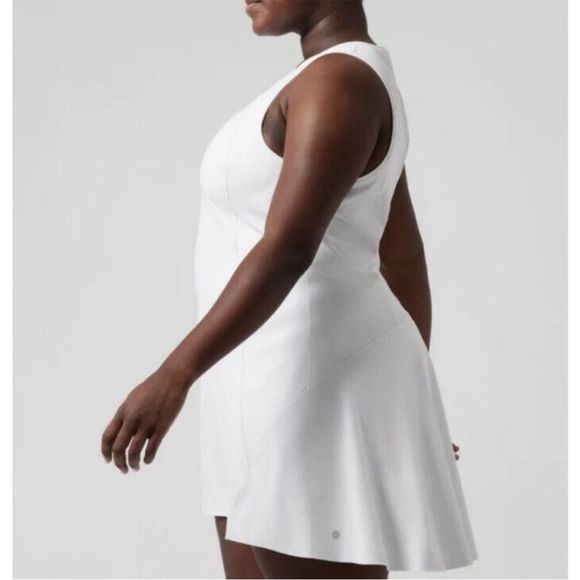 ATHLETA Ace Tennis Dress, White, Size 2X, 988538 - Picture 5 of 12